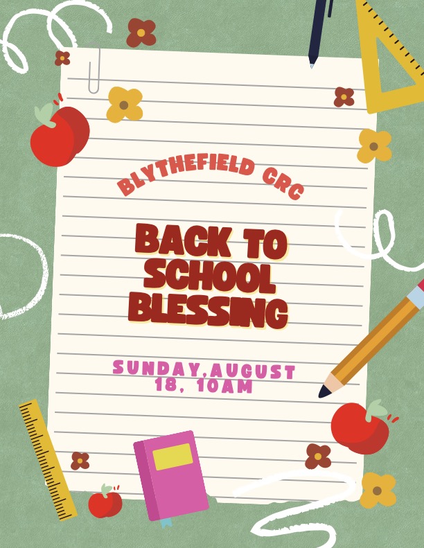 Read more about the article Back to School Blessing